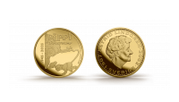   Pippi 24 karat förgylld